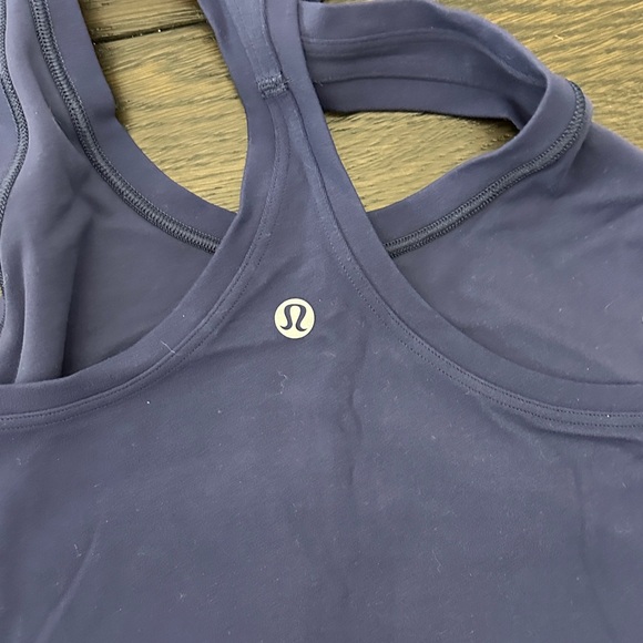 Orangetheory Women's All Out Blue Tank Top - Picture 2 of 5